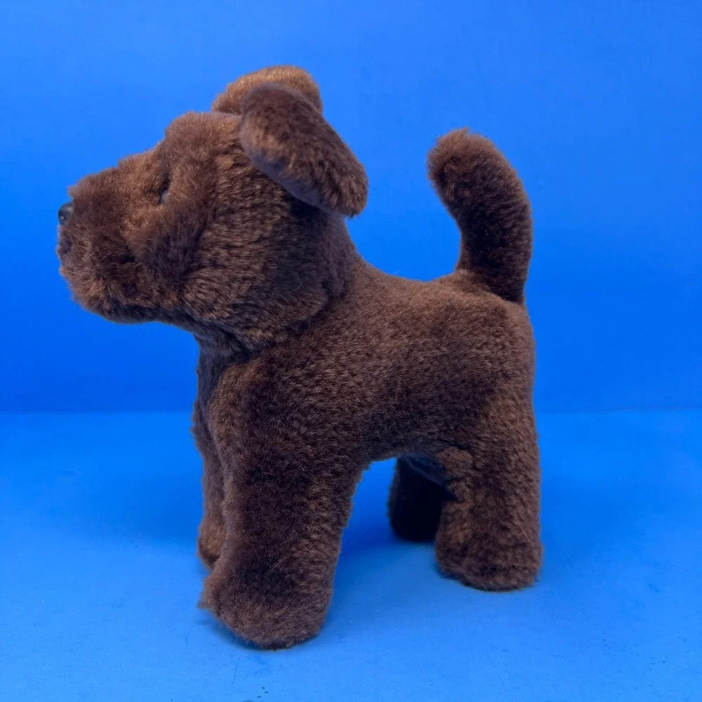 American Girl Chocolate Lab Puppy 7 Inch Brown Plush Poseable Dog BKB81 2014